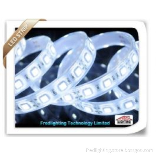 SMD5050 Singal Color Waterproof LED strip ribbon CE RoHS Achieved